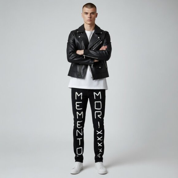 Authentic Gucci Black Memento Mori Jeans - Picture 1 of 12